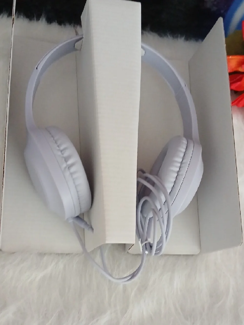 Heyday Wired Headphones Assorted Colors - Red & Pink, Lavender, Olive